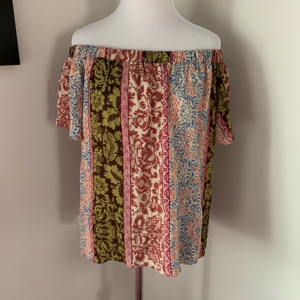 Off the shoulder top